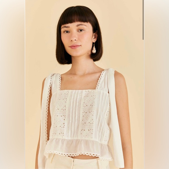 Off White Rio Top